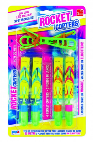 Ajándékok gyerekeknek - Lansator 4 rachete RS Toys