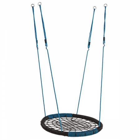 Gyerekhinták - KBT-Leagan cuib oval PP negru albastru