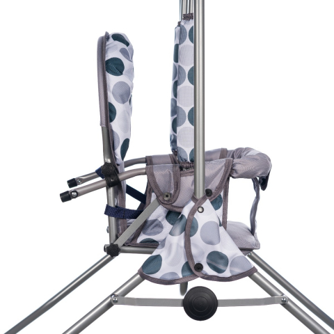 APPEKIDS-Leagan pentru copii, AppeKids, cu spatar reglabil, Grey Dots [3]