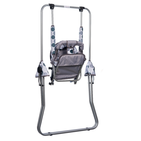 APPEKIDS-Leagan pentru copii, AppeKids, cu spatar reglabil, Grey Dots [5]