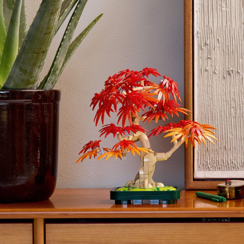 Lego Botanicals Bonsai De Artar Japonez Rosu 10348 [4]
