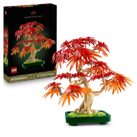 Oktató játékok - Lego Botanicals Bonsai De Artar Japonez Rosu 10348