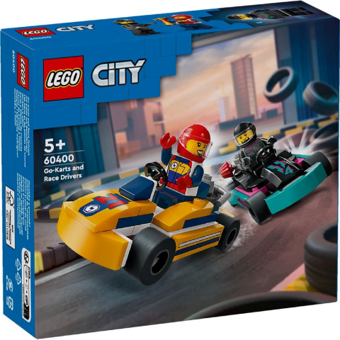 Jucarii sub 50 RON - LEGO-Lego City Carturi Si Piloti De Curse 60400