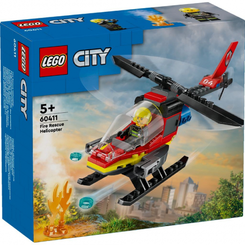 Játékok 50 RON alatt - Lego City Elicopter De Pompieri 60411