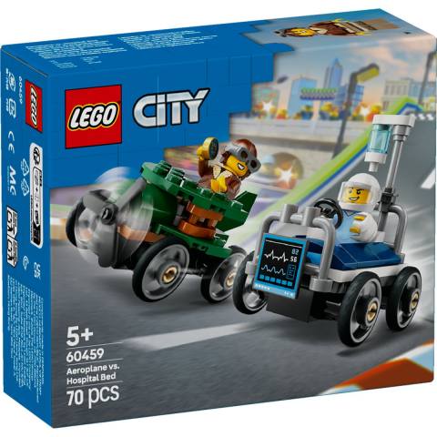 Játékok 50 RON alatt - Lego City Pachet De Curse Avion Vs. Pat De Spital 60459