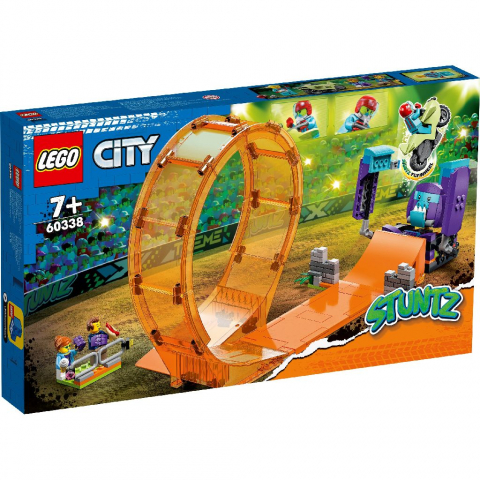 Játékok 6-8 éveseknek - Lego City Stuntz Cascadorie Zdrobitoare In Bucla 60338