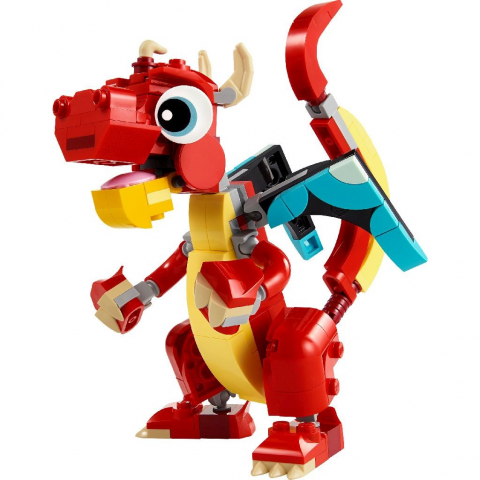 Lego Creator 3In1 Dragon Rosu 31145 [1]