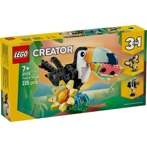 Oktató játékok - Lego Creator Animale Salbatice Tucan Tropical 31173 