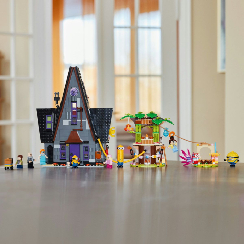LEGO-Lego Despicable Me4 Resedinta De Familie A Lui Gru Si A Minionilor 75583 [8]
