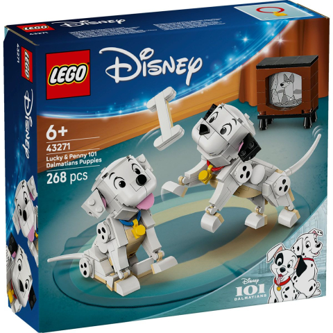 Jucarii educative - LEGO-Lego Disney Catelusii Lucky Si Penny Din 101 Dalmatieni 43271