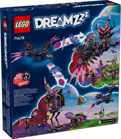 Játékok 9-12 éveseknek - Lego Dreamzzz Corbul De La Miezul Noptii Al Vrajitoarei Din Never 71478 