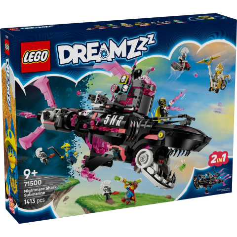 Jucarii educative - LEGO-Lego Dreamzzz Submarin Rechin De Cosmar 71500