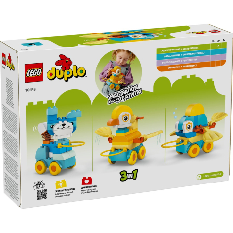 Lego Duplo Animale Pe Roti 3 In 1 10448 [4]