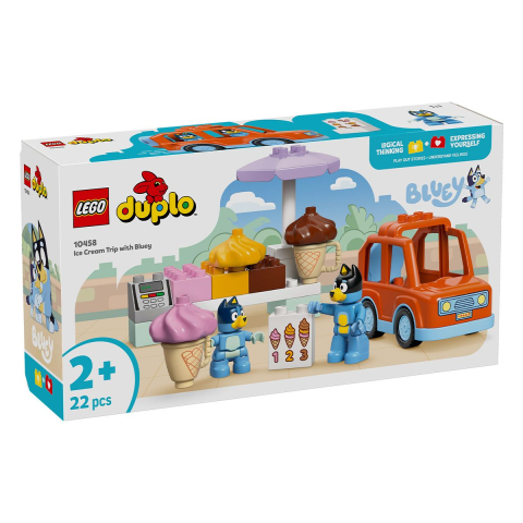 Oktató játékok - Lego Duplo Vizita Cu Blue La Furgoneta De Inghetata 10458 