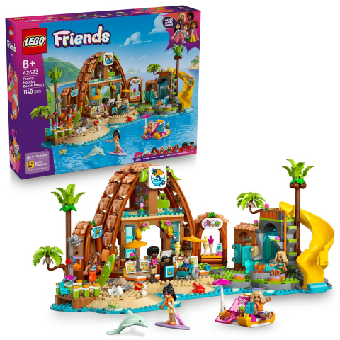 Lego Friends Statiune De Pe Litoral Pentru Vacanta Cu Familia 42673 [8]
