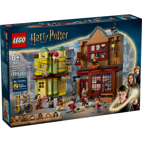 Jucarii educative - LEGO-Lego Harry Potter Furnituri Vajthat De Calitate Si Magazin De Inghetata 76452