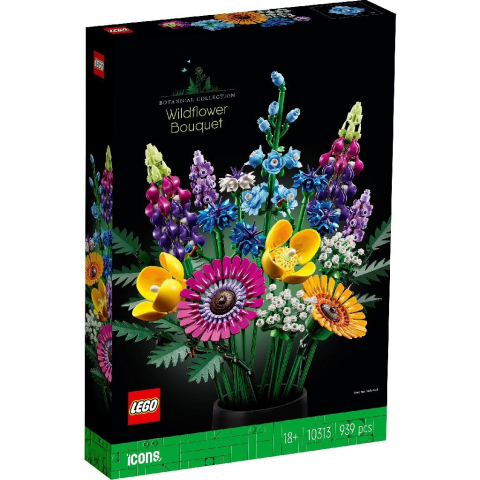Oktató játékok - Lego Icons Buchet De Flori De Camp 10313