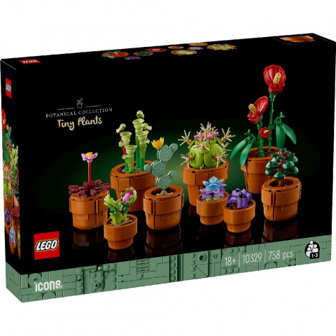 Játékok 9-12 éveseknek - Lego Icons Plante De Mici Dimensiuni 10329