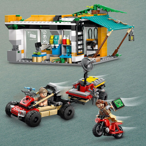 Lego Jurassic World Renasterea Misiune De Urmarire A Unui Velociraptor Si A Unui Titanosaurus 76973  [6]