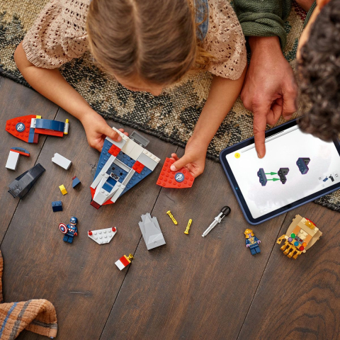 LEGO-Lego Marvel Razbunatorii Capitanul America Vs Thanos 76319 [2]