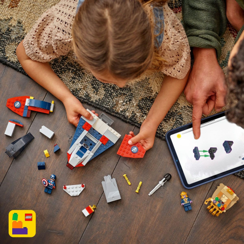 LEGO-Lego Marvel Razbunatorii Capitanul America Vs Thanos 76319 [4]