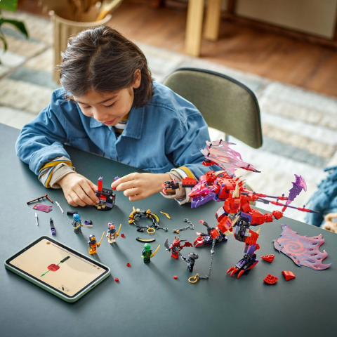 LEGO-Lego Ninjago Dragonul Haosului Thunderfang 71832 [2]