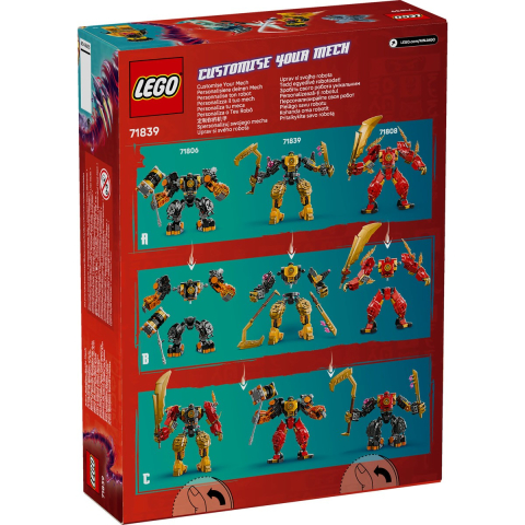Lego Ninjago Robotul De Lupta Spinjitzu A Lui Arin 71839 [5]