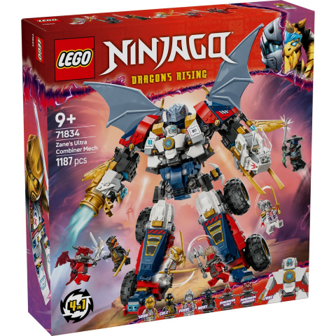 Jucarii 9-12 ani - Lego Ninjago Ultrarobotul Combinat Al Lui Zane 71834