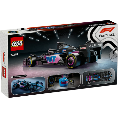 LEGO-Lego Speed Champions Masina De Curse F1 Bwt Alpine 77248 [7]