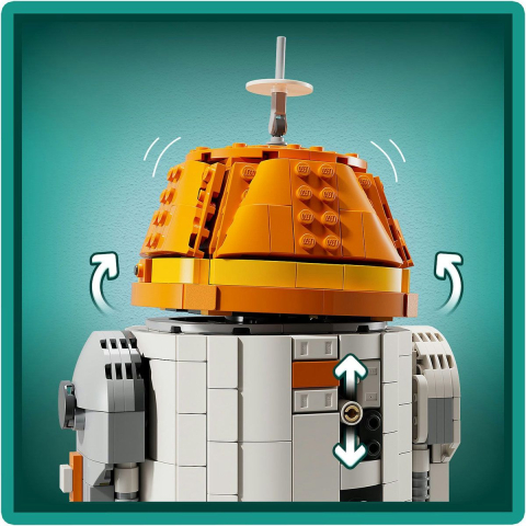 Lego Star Wars Droid Astromech Chopper C1-10P 75416 [3]
