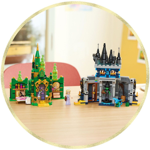 LEGO-Lego Wicked Emerald City Si Castelul Kiamo Ko 75689 [8]