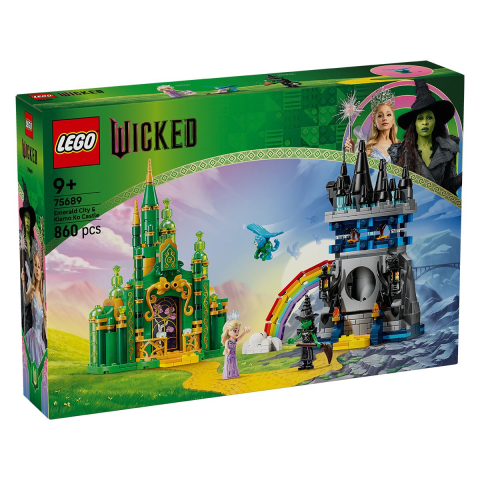 Oktató játékok - Lego Wicked Emerald City Si Castelul Kiamo Ko 75689