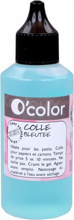 Játékok 50 RON alatt - OColor Lipici Bleu in flacon de 60 ml cu dozator
