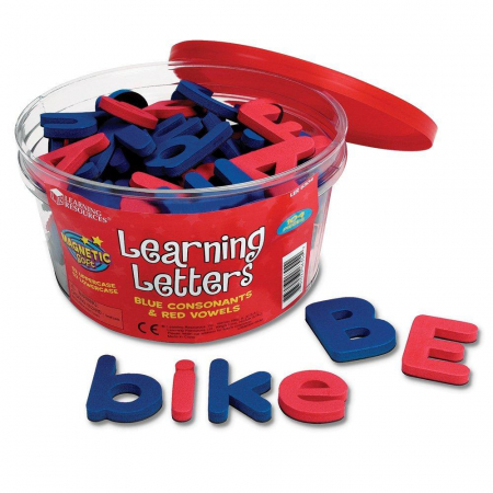 Oktató játékok - Learning-Resources-Litere-magnetice-mari-si-mici