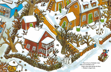 Editura Cartea Copiilor Lotta si Craciunul cu peripetii de Astrid Lindgren ilustratii de Ilon Wikland [5]