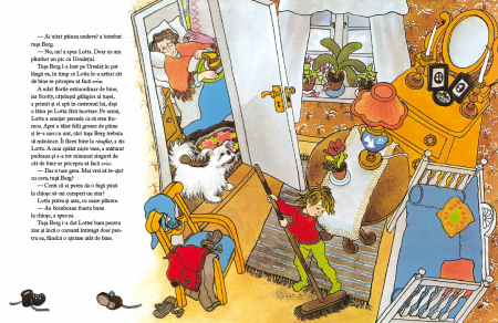 Editura Cartea Copiilor Lotta si Craciunul cu peripetii de Astrid Lindgren ilustratii de Ilon Wikland [3]