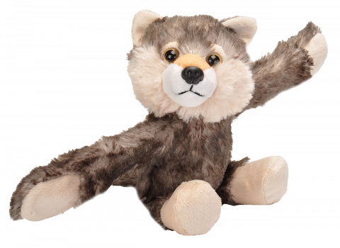 Jucarii 1-3 ani - WILD REPUBLIC-Lup Huggers 20cm - Jucarie de plus