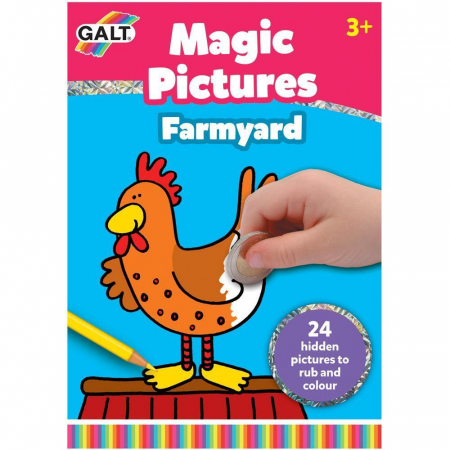 Galt Magic Pictures - Razuim si coloram - Ferma [1]