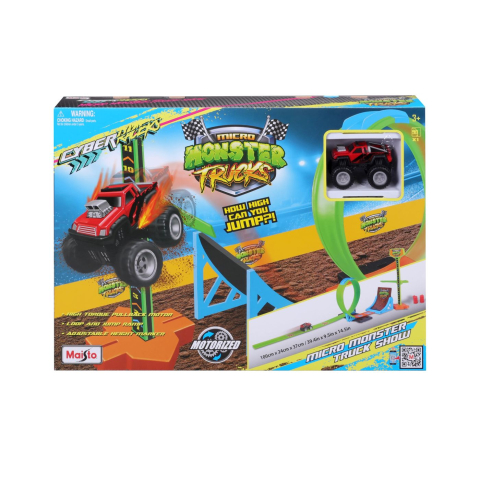 Jucarii educative - MAISTO-Maisto Cyber Racers Circuit Micro Monster Truck Show