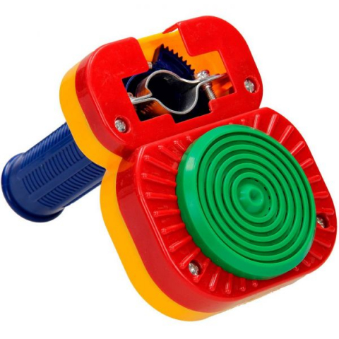 Maner galben pentru bicicleta cu zgomot de motor [3]