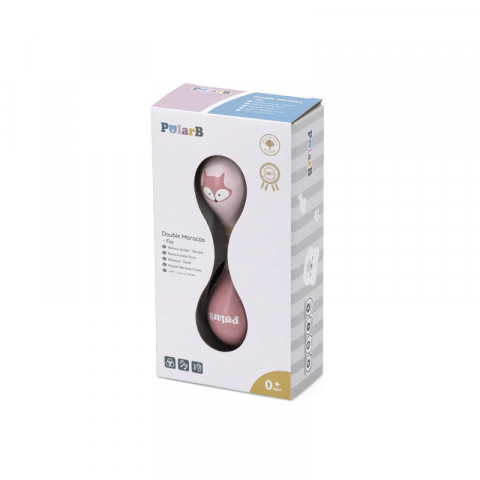 Jucarii sub 50 RON - Viga-Maracas dublu, Vulpe, PolarB Viga