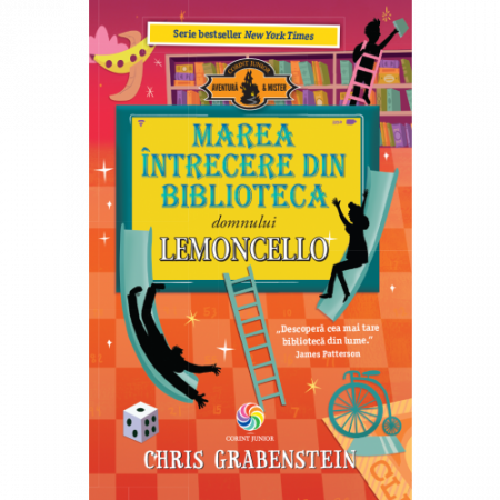 Könyvek 8 éves gyerekeknek - Corint-Marea intrecere din biblioteca domnului Lemoncello (vol.3)