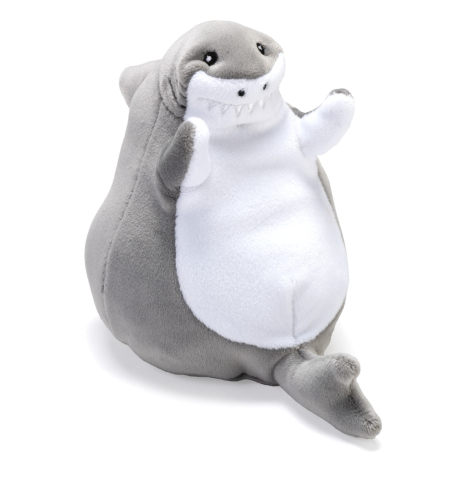 Jucarii educative - WILD REPUBLIC-Marele Rechin Alb Flipkins-Jucarie Plus Wild Republic 13cm