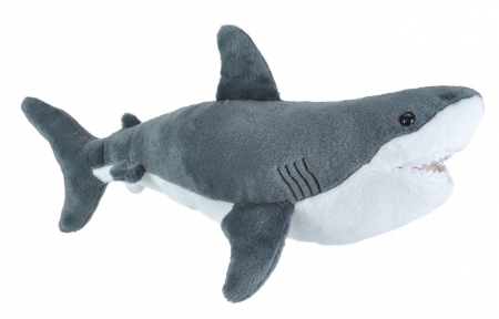 Toate jucariile - Wild Republic Marele Rechin Alb - Jucarie Plus Wild Republic 30 cm