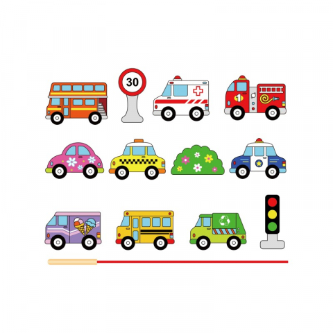 Viga-Margele de insirat din lemn - mijloace de transport [5]