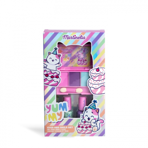 Jucarii 3-5 ani - Martinelia Yummy Set Pentru Unghii Si Ochi