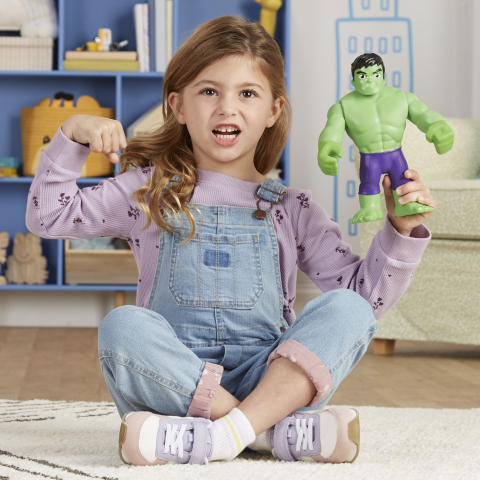 Hasbro-Marvel Spidey Si Prietenii Sai Uimitori Figurina Hulk 23Cm [2]