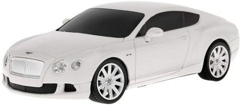 Rastar-Masina Cu Telecomanda Bentley Continental Gt Alb Cu Scara 1 La 24 [4]