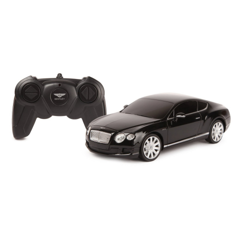 Oktató játékok - Masina Cu Telecomanda Bentley Continental Gt Negru Cu Scara 1 La 24