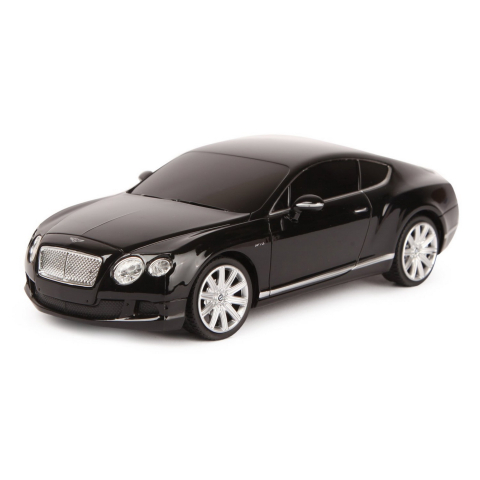 Rastar-Masina Cu Telecomanda Bentley Continental Gt Negru Cu Scara 1 La 24 [2]